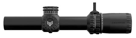SWAMPFOX OPTICS Arrowhead Black 1-10x 24mm 30mm Tube Guerrilla Dot BDC Reticle